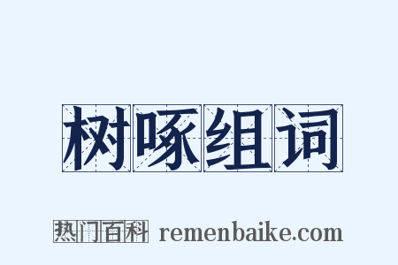 树啄组词是什么意思的图片